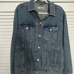 Topshop Blue Jean Jacket Classic Denim Style